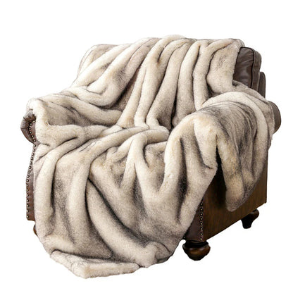 Cozy Winter Plush Fleece Blanket