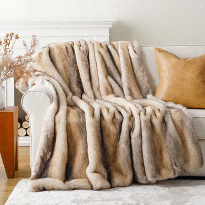 Cozy Winter Plush Fleece Blanket
